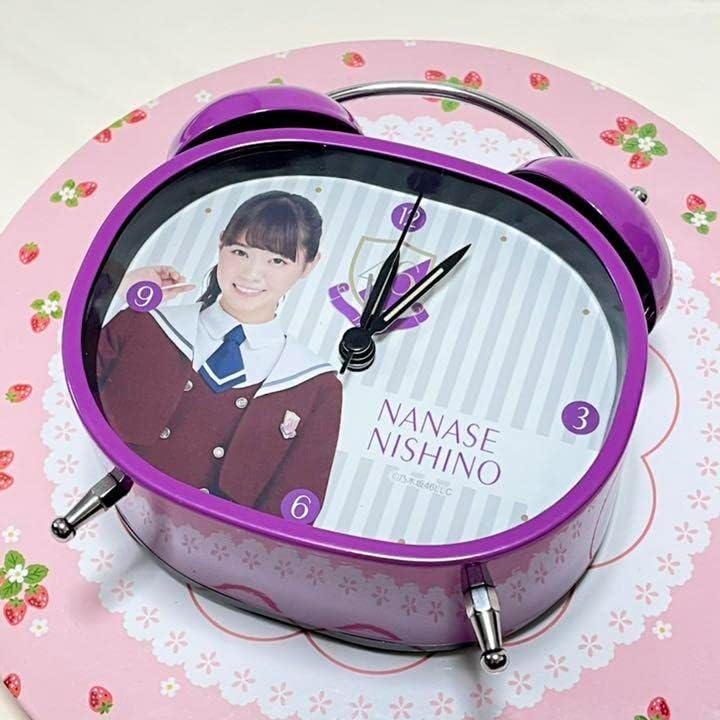 西野七瀬 目覚まし時計 同梱可】良品 アイドル 乃木坂46 西野七瀬 西野七瀬 目覚まし時計 同梱可】良品 アイドル 乃木坂46 西野七瀬